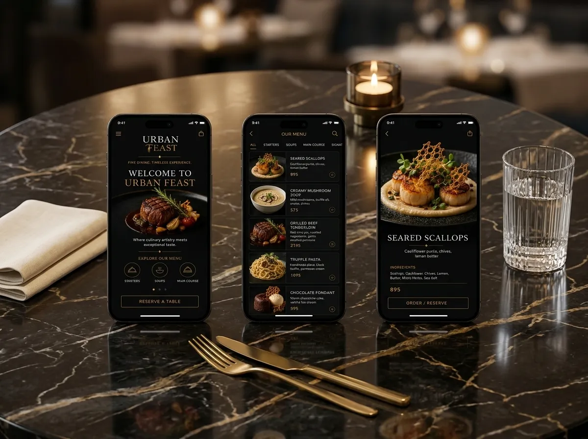 Digital Menu