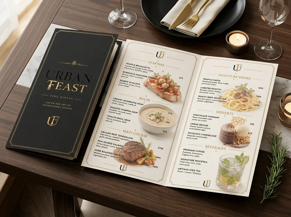 Menu Card